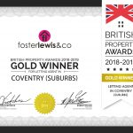 British Property Lettings Award for Coventry
