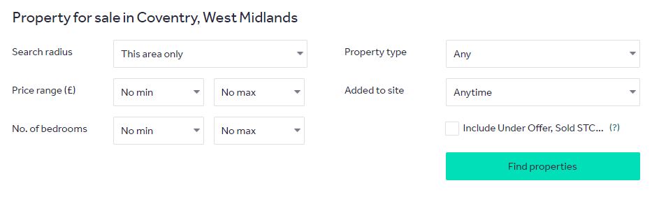 rightmove search.